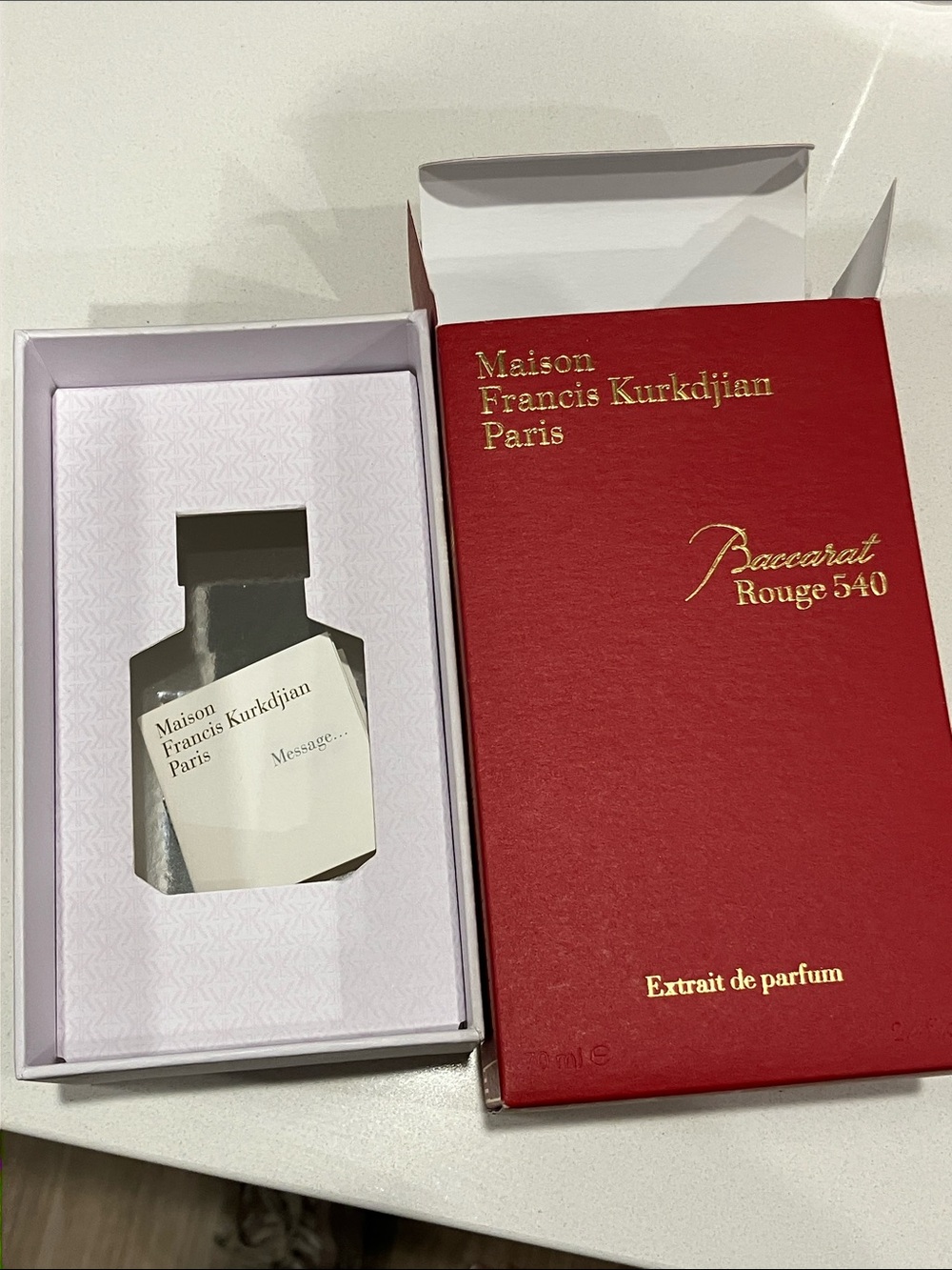 Maison Francis Kurkdjian Baccarat Rouge 540 BOX ONLY